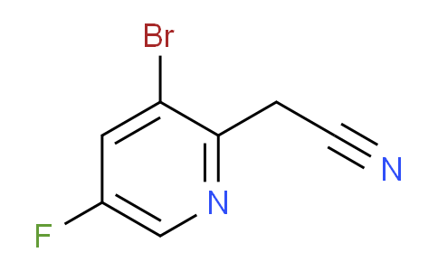 AM96138 | 1227591-21-0 | 3-Bromo-5-fluoropyridine-2-acetonitrile