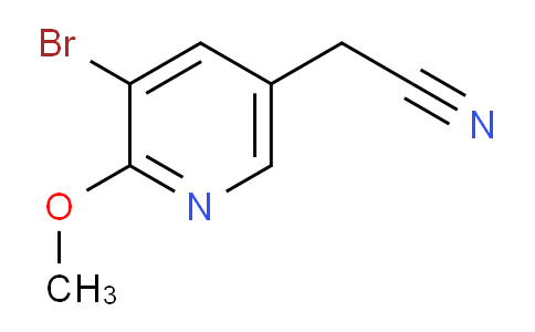 AM96143 | 1219936-56-7 | 3-Bromo-2-methoxypyridine-5-acetonitrile