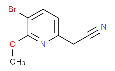 AM96144 | 1206775-56-5 | 3-Bromo-2-methoxypyridine-6-acetonitrile
