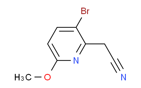 AM96146 | 1227591-31-2 | 3-Bromo-6-methoxypyridine-2-acetonitrile