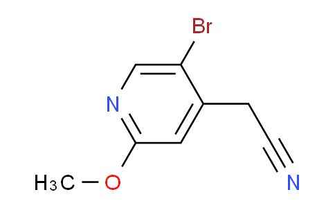 5-Bromo-2-methoxypyridine-4-acetonitrile