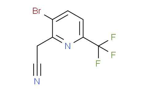 3-Bromo-6-(trifluoromethyl)pyridine-2-acetonitrile