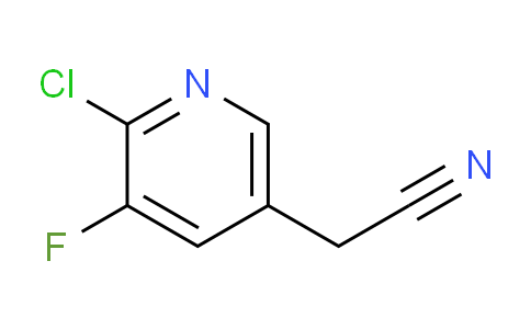2-Chloro-3-fluoropyridine-5-acetonitrile