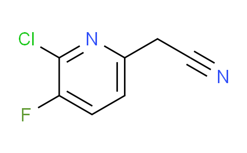 2-Chloro-3-fluoropyridine-6-acetonitrile