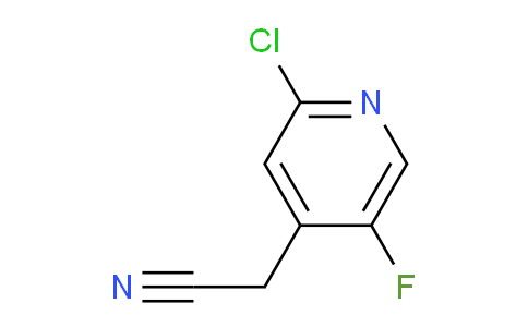 2-Chloro-5-fluoropyridine-4-acetonitrile