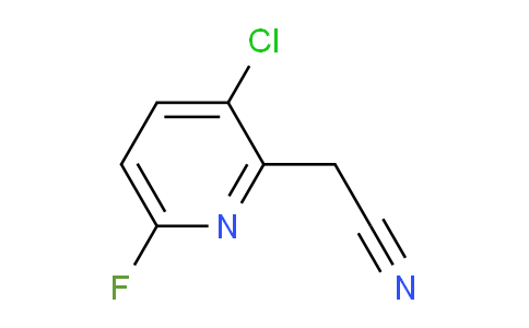 3-Chloro-6-fluoropyridine-2-acetonitrile