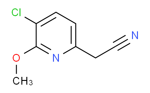 3-Chloro-2-methoxypyridine-6-acetonitrile
