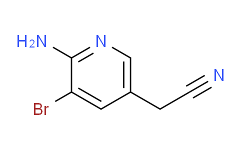 2-Amino-3-bromopyridine-5-acetonitrile