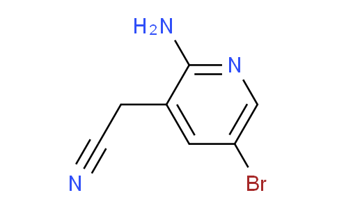 2-Amino-5-bromopyridine-3-acetonitrile