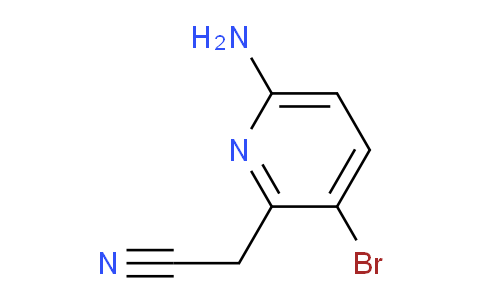 6-Amino-3-bromopyridine-2-acetonitrile