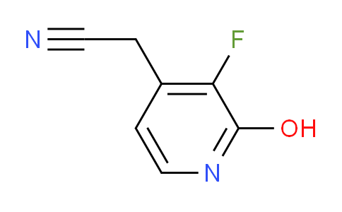 3-Fluoro-2-hydroxypyridine-4-acetonitrile