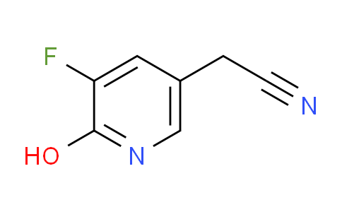 3-Fluoro-2-hydroxypyridine-5-acetonitrile