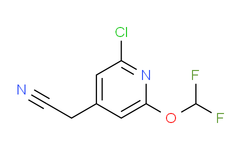 AM96180 | 1227517-07-8 | 2-Chloro-6-(difluoromethoxy)pyridine-4-acetonitrile