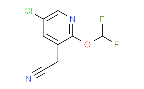 AM96182 | 1227599-43-0 | 5-Chloro-2-(difluoromethoxy)pyridine-3-acetonitrile
