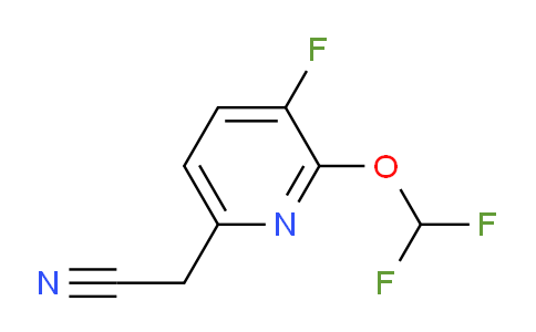 AM96185 | 1227508-64-6 | 2-Difluoromethoxy-3-fluoropyridine-6-acetonitrile