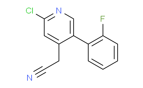 AM96189 | 1227599-52-1 | 2-Chloro-5-(2-fluorophenyl)pyridine-4-acetonitrile