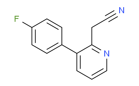3-(4-Fluorophenyl)pyridine-2-acetonitrile