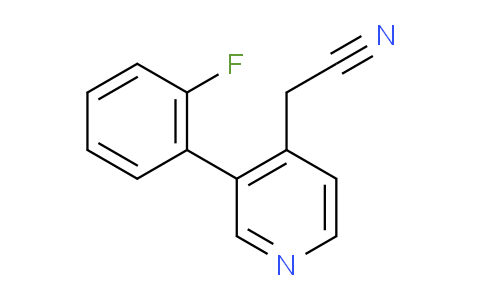 AM96213 | 1227563-31-6 | 3-(2-Fluorophenyl)pyridine-4-acetonitrile