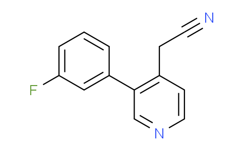 AM96214 | 1227592-03-1 | 3-(3-Fluorophenyl)pyridine-4-acetonitrile