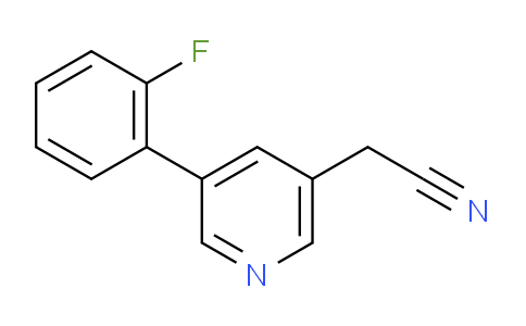 AM96216 | 1227600-39-6 | 3-(2-Fluorophenyl)pyridine-5-acetonitrile