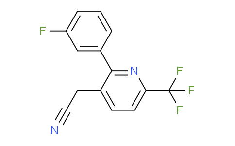 AM96226 | 1227592-14-4 | 2-(3-Fluorophenyl)-6-(trifluoromethyl)pyridine-3-acetonitrile