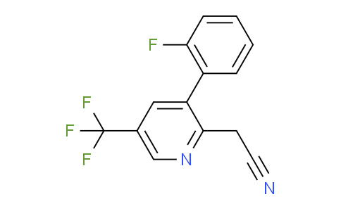 AM96228 | 1227577-06-1 | 3-(2-Fluorophenyl)-5-(trifluoromethyl)pyridine-2-acetonitrile