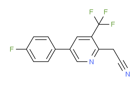 AM96233 | 1227572-90-8 | 5-(4-Fluorophenyl)-3-(trifluoromethyl)pyridine-2-acetonitrile