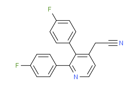 AM96236 | 1227592-27-9 | 2,3-Bis(4-fluorophenyl)pyridine-4-acetonitrile