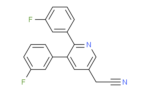 AM96238 | 1227600-68-1 | 2,3-Bis(3-fluorophenyl)pyridine-5-acetonitrile