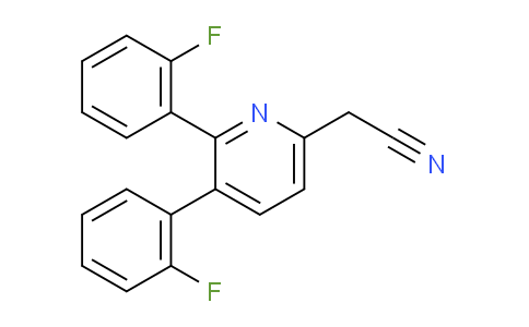 AM96240 | 1227600-74-9 | 2,3-Bis(2-fluorophenyl)pyridine-6-acetonitrile