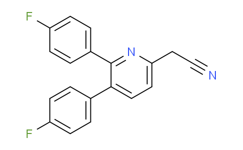 2,3-Bis(4-fluorophenyl)pyridine-6-acetonitrile