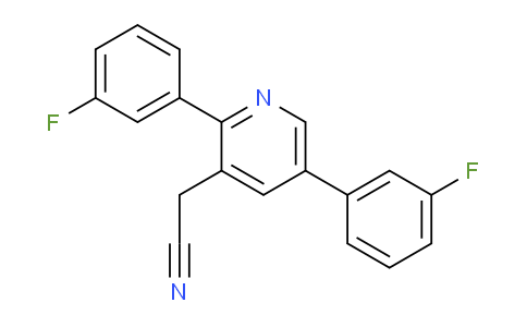 AM96244 | 1227592-34-8 | 2,5-Bis(3-fluorophenyl)pyridine-3-acetonitrile