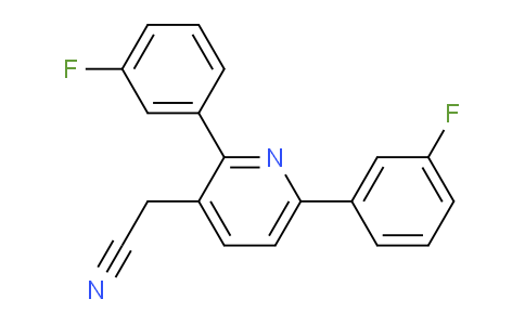 AM96250 | 1227564-05-7 | 2,6-Bis(3-fluorophenyl)pyridine-3-acetonitrile