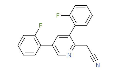 AM96255 | 1227564-42-2 | 3,5-Bis(2-fluorophenyl)pyridine-2-acetonitrile