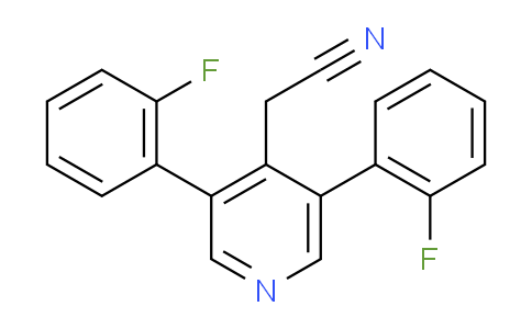 AM96258 | 1227601-06-0 | 3,5-Bis(2-fluorophenyl)pyridine-4-acetonitrile