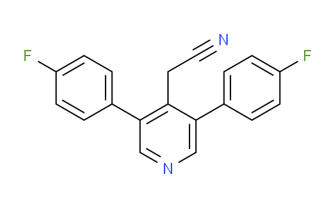 AM96260 | 1227573-22-9 | 3,5-Bis(4-fluorophenyl)pyridine-4-acetonitrile