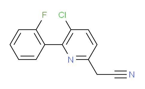 AM96268 | 1227573-32-1 | 5-Chloro-6-(2-fluorophenyl)pyridine-2-acetonitrile