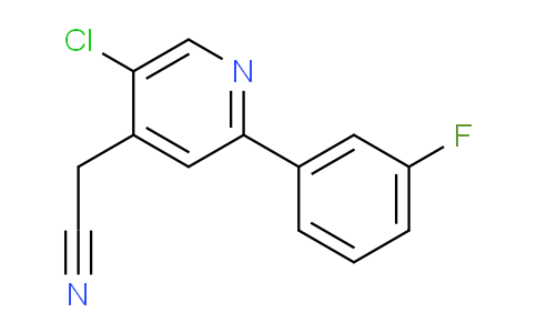 AM96274 | 1227592-67-7 | 5-Chloro-2-(3-fluorophenyl)pyridine-4-acetonitrile