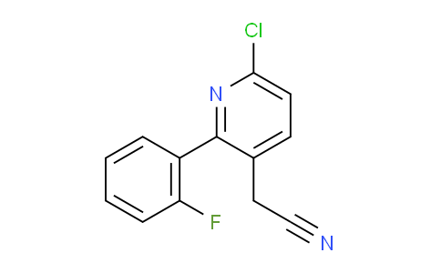 AM96276 | 1227490-62-1 | 6-Chloro-2-(2-fluorophenyl)pyridine-3-acetonitrile