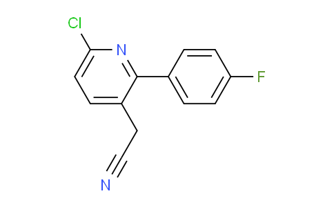 AM96278 | 1227573-34-3 | 6-Chloro-2-(4-fluorophenyl)pyridine-3-acetonitrile