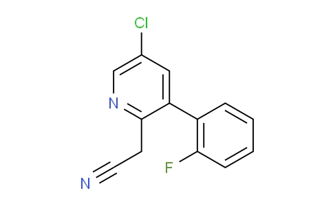 AM96291 | 1227588-46-6 | 5-Chloro-3-(2-fluorophenyl)pyridine-2-acetonitrile