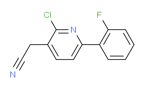 AM96306 | 1227573-51-4 | 2-Chloro-6-(2-fluorophenyl)pyridine-3-acetonitrile