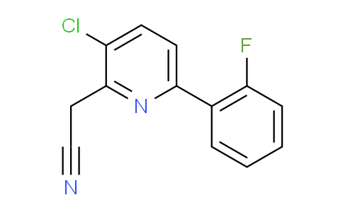 AM96309 | 1227603-10-2 | 3-Chloro-6-(2-fluorophenyl)pyridine-2-acetonitrile