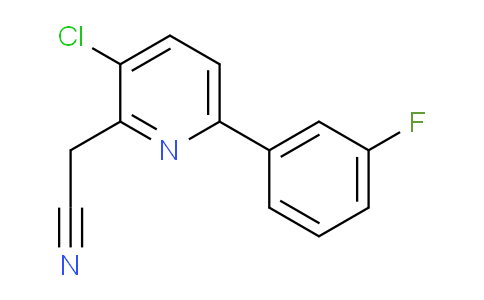 AM96310 | 1227588-80-8 | 3-Chloro-6-(3-fluorophenyl)pyridine-2-acetonitrile