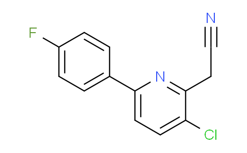 AM96311 | 1227588-89-7 | 3-Chloro-6-(4-fluorophenyl)pyridine-2-acetonitrile