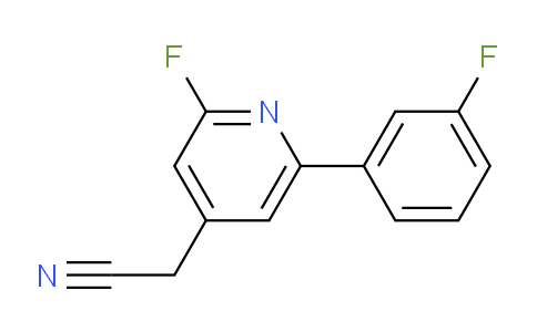 AM96313 | 1227589-20-9 | 2-Fluoro-6-(3-fluorophenyl)pyridine-4-acetonitrile