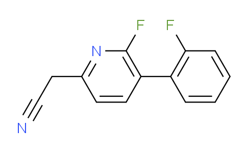AM96318 | 1227589-29-8 | 6-Fluoro-5-(2-fluorophenyl)pyridine-2-acetonitrile