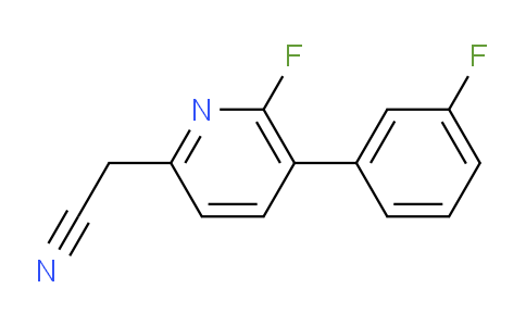 AM96319 | 1227565-85-6 | 6-Fluoro-5-(3-fluorophenyl)pyridine-2-acetonitrile