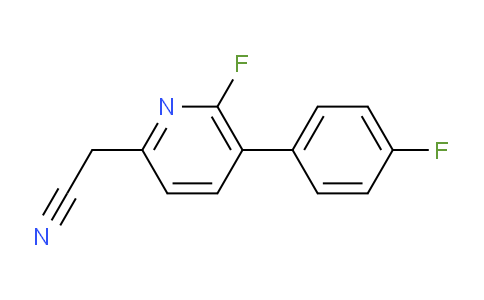 AM96320 | 1227565-91-4 | 6-Fluoro-5-(4-fluorophenyl)pyridine-2-acetonitrile