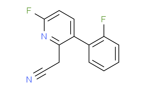 AM96327 | 1227592-56-4 | 6-Fluoro-3-(2-fluorophenyl)pyridine-2-acetonitrile